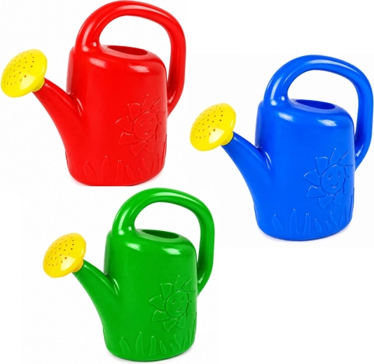 Dziecięca konewka Słoneczko 1,75 l - 1 sztuka – Mix kolorów