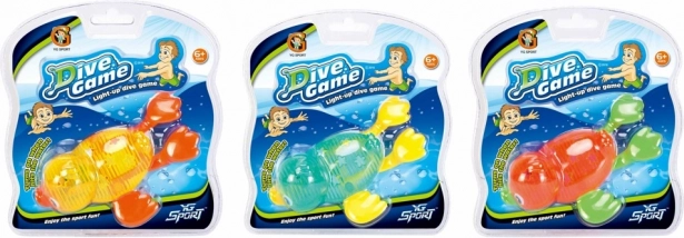 Nurek-kaczka z lampką do wody