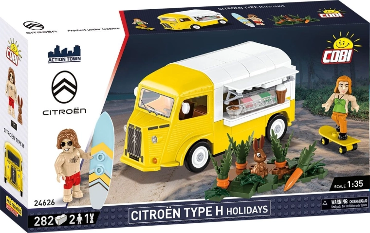 Cobi Citroën Type H Holidays klocki konstrukcyjne 1:35 (282 elementy)