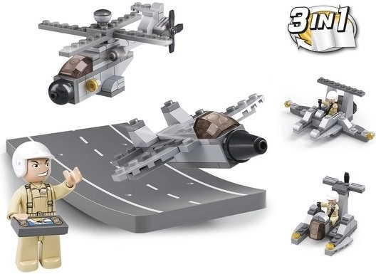 Sluban Army 9into1 M38-B0537H Army drony 3w1