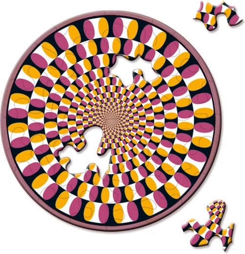 Curiosi okrągłe mini puzzle Picoli huśtawka 33 elementów