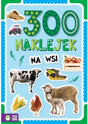 300 naklejek na wsi