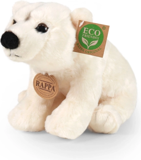 Rappa Pluszowy niedźwiedź polarny eco-friendly 22 cm