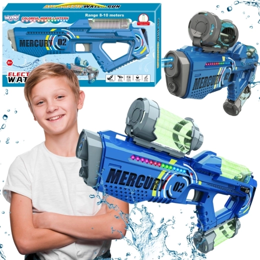Elektryczny pistolet na wodę Woopie Mercury