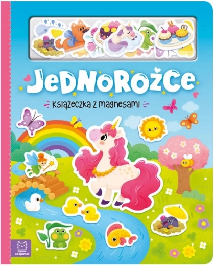 Jednorożce – magnetyczna książeczka dla dzieci