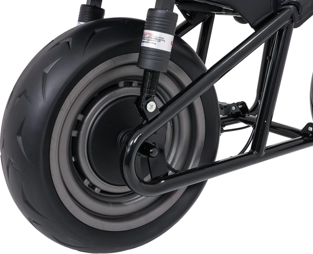 Wygoda dzięki podwójnemu tylnemu zawieszeniu