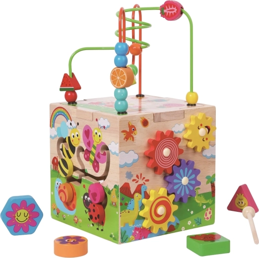 2Kids Toys kostka edukacyjna z labiryntem – wesołe zwierzątka