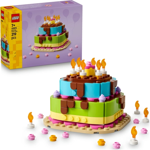 LEGO Iconic tort urodzinowy