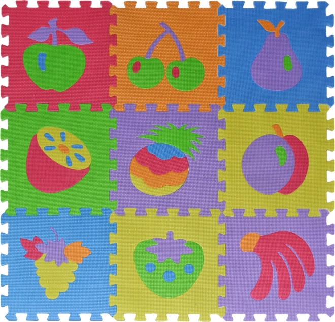 Piankowe puzzle Owoce (28x28)