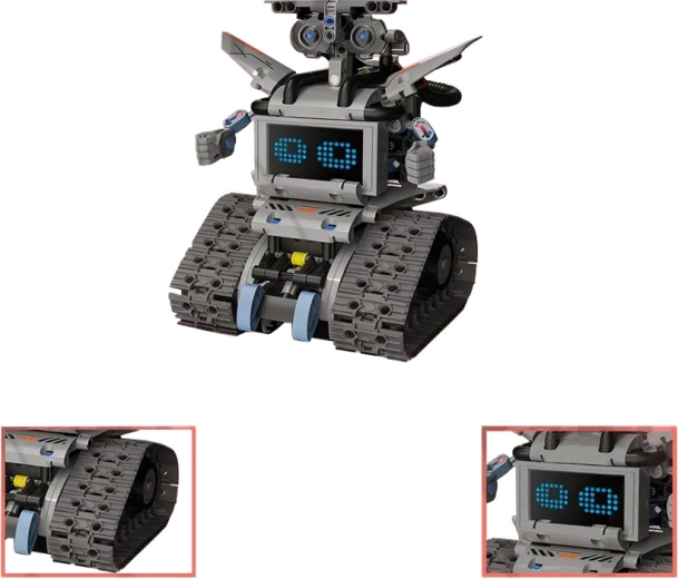 Zdalne sterowanie i płynny ruch na gąsienicach