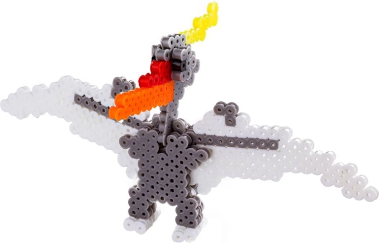 Figurka 3D pterodaktyla z koralików