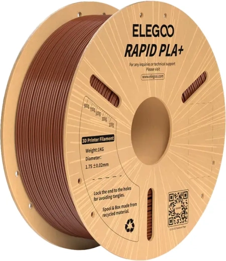 Filament Elegoo Rapid PLA+ brązowy 1 kg 1,75 mm