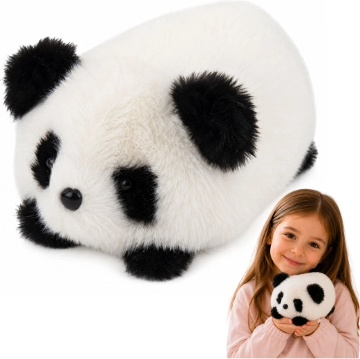 Pluszowa panda czarno-biała 16 cm - 1 sztuka