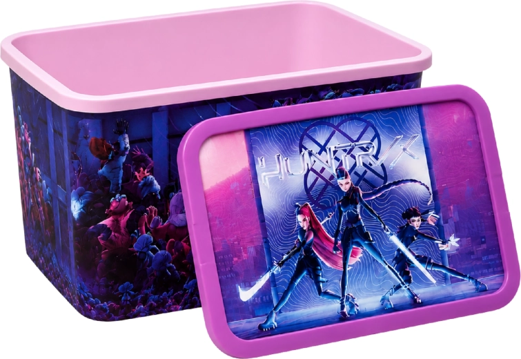 Pojemnik do przechowywania K-Pop Demon Hunters Huntrix z klipsową pokrywą 13 l