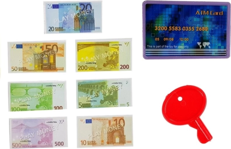 Bogate wyposażenie artykułów spożywczych i środków płatniczych