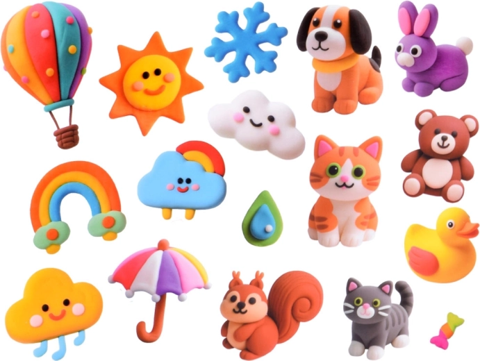 Zwierzątkowe foremki do uroczych figurek