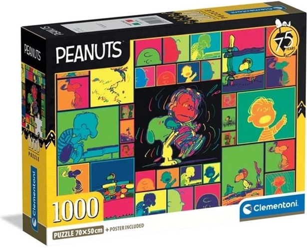 Puzzle Clementoni Impossible Compact Peanuts 1000 elementów