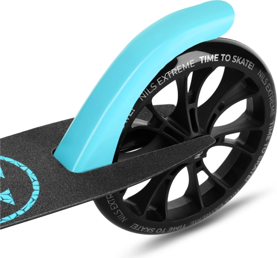 Antypoślizgowy deck i skuteczny tylny hamulec