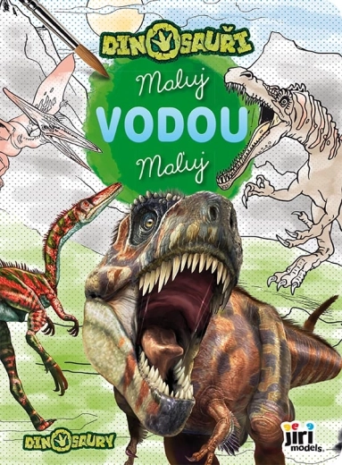 Malowanie wodą – Dinozaur