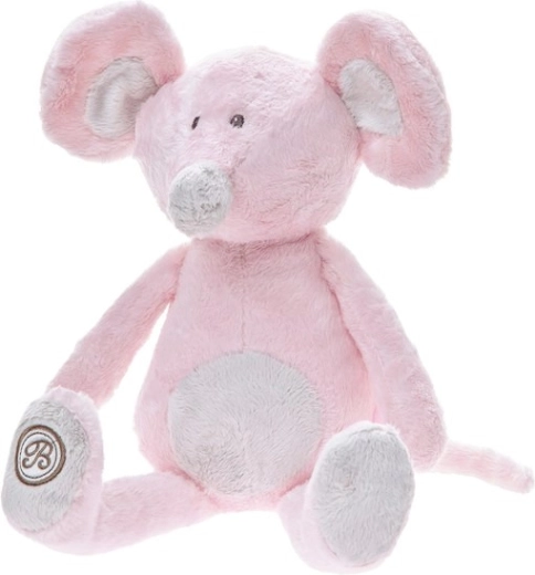 Pluszowa myszka Lena 20 cm różowa