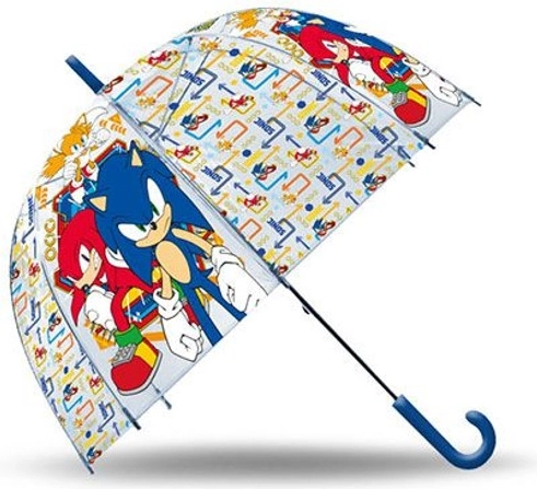 Przezroczysty dziecięcy parasol SONIC