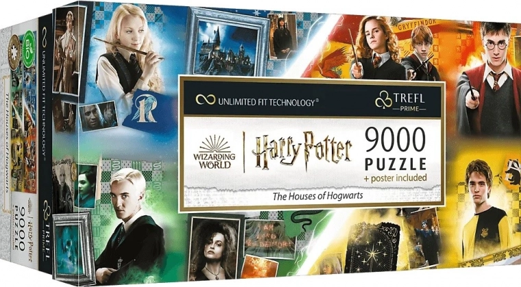 Puzzle 9000 elementów Domy z Hogwartu Harry Potter