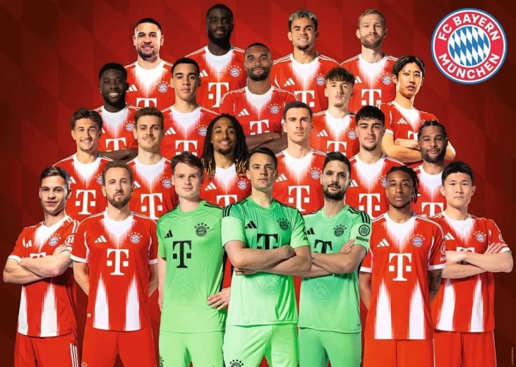 Puzzle Ravensburger FC Bayern Monachium 1000 elementów