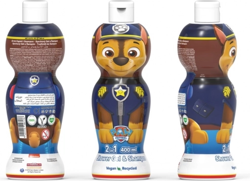 Psi Patrol Chase żel pod prysznic i szampon 400 ml