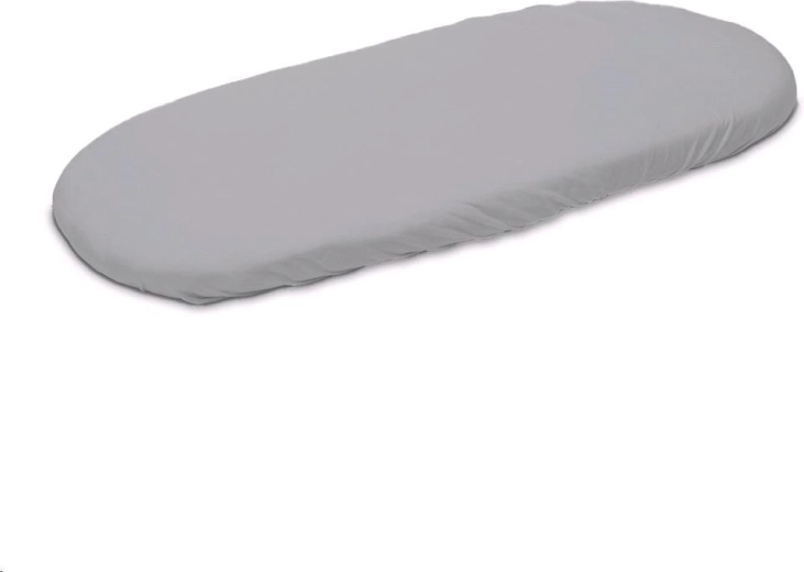 Prześcieradło Jersey do wózka New Baby szare 35 × 75 cm