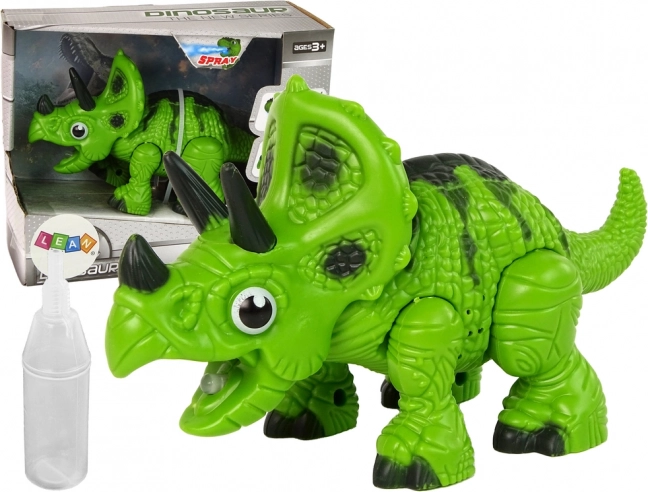 Interaktywny dinozaur Triceratops z parą i dźwiękiem