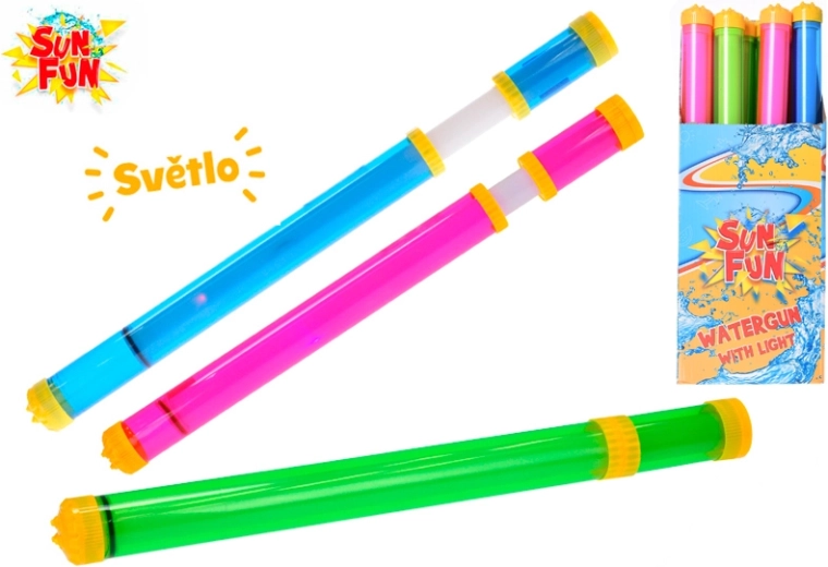 Sun Fun wodny pistolet pompka ze światłem 48 cm