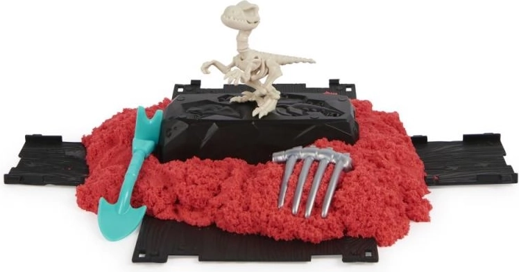 Piasek kinetyczny, który trzyma kształt i nie robi bałaganu