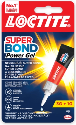 Sekundowy żelowy klej Super Bond Power 4 g