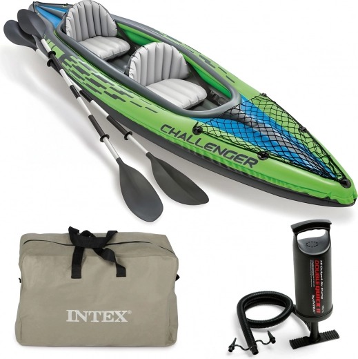 Nadmuchiwany kajak dla 2 osób Challenger K2 od INTEX