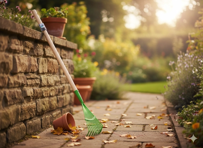Szeroka wachlarzowa głowica do szybkiego zgrabiania