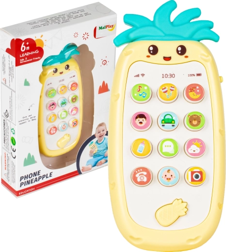 Dziecięcy telefon ananas