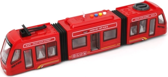 Tramwaj czerwona 1:16 – model dla dzieci