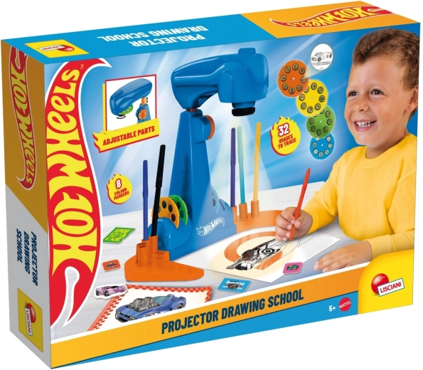 Hot Wheels szkoła rysowania z projektorem