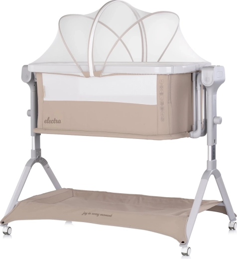 Chipolino elektryczne łóżeczko dziecięce 3w1 Electra Cashmere