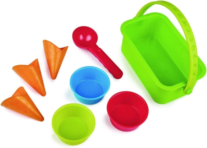 Hape zest do lodów z foremkami do piasku