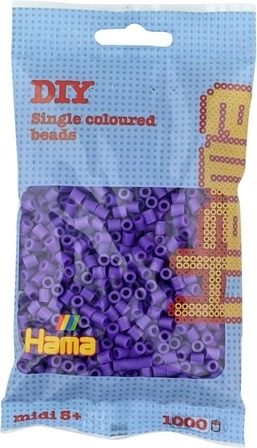 Hama koraliki midi 1000 szt. fioletowe