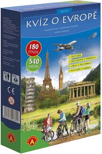 Quiz o Europie Mini – gra planszowa wiedzy