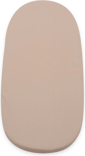 Bawełniane prześcieradło do wózka 35×75 cm cappuccino