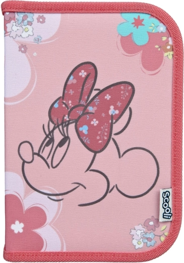 Disney Minnie Mouse – w pełni wyposażony piórnik szkolny