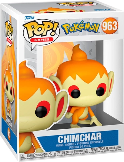 Funko Pop! Games Pokémon Chimchar (Panflam/Ouisticram) #963 - 1 szt.