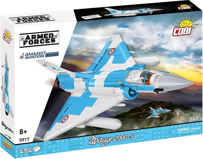 Zestaw modelu samolotu Dassault Mirage 2000-5 w skali 1:48