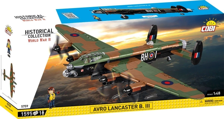 Cobi Avro Lancaster B. III – zestaw konstrukcyjny samolotu 1:48