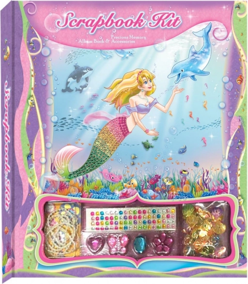 Pecoware zestaw do scrapbookingu do ozdabiania – syrenka