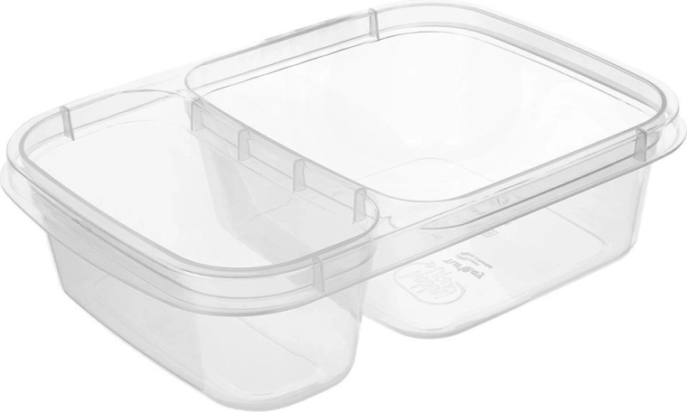 Bezpieczna pokrywka i przezroczyste korpus