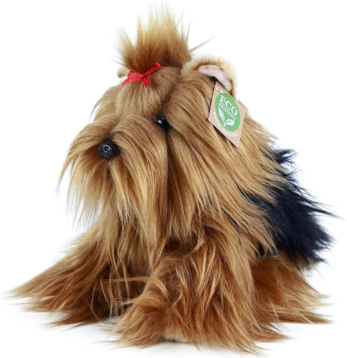 Pluszowy yorkshire terrier siedzący Eco-Friendly 23 cm